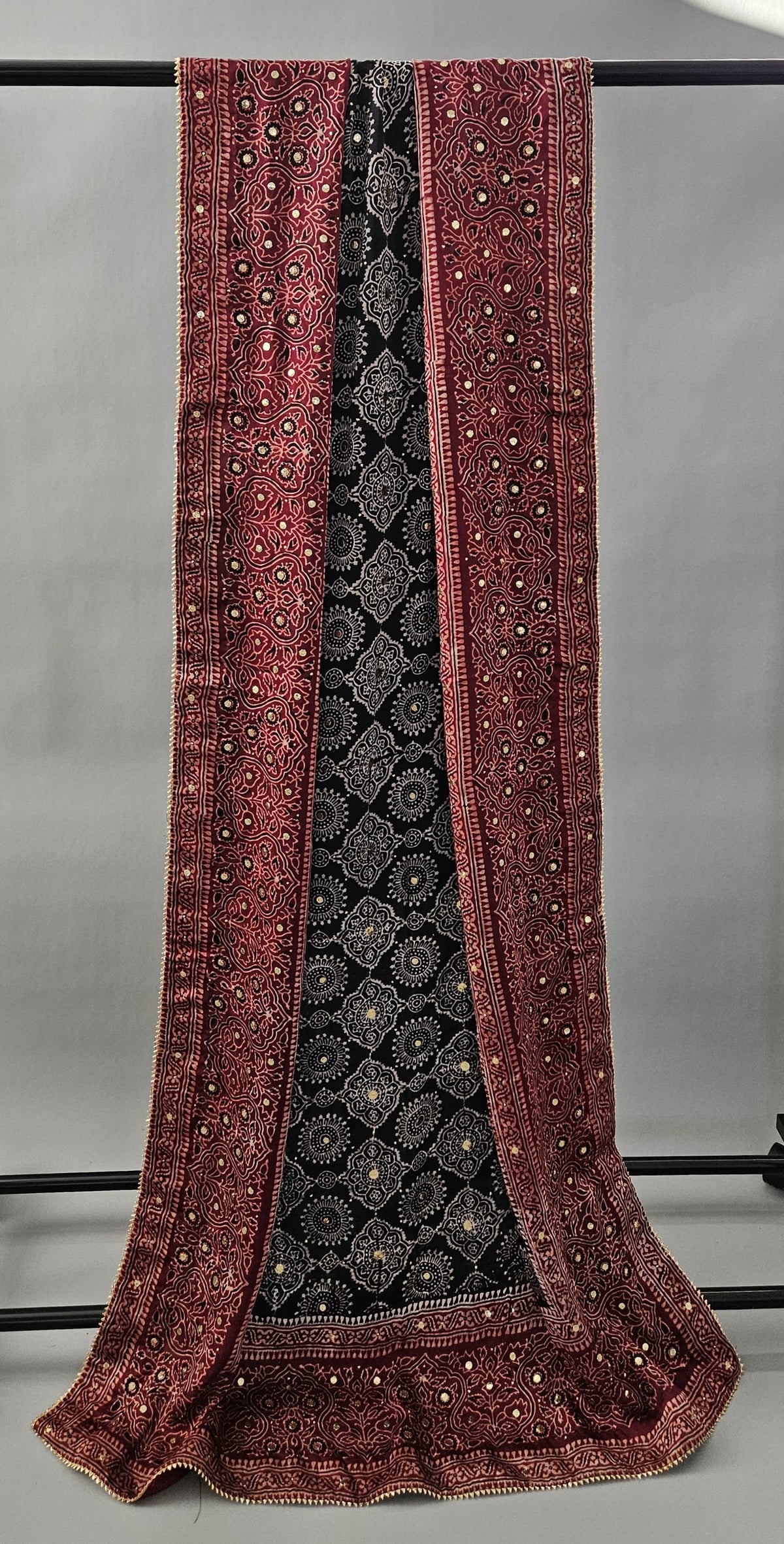 Ajrak With Mukesh
